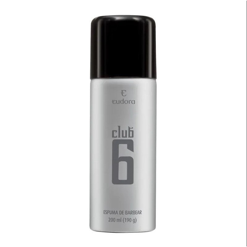 Espuma de Barbear Club 6 200ml