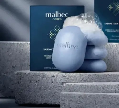 Kit Sabonetes Em Barra Malbec 4x80g Cada