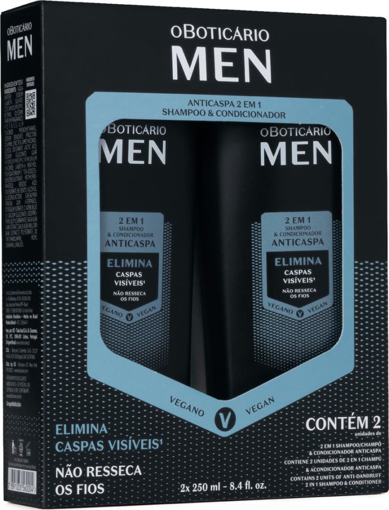 Kit Shampoo E Condicionador 2 em 1 Men (2 itens)