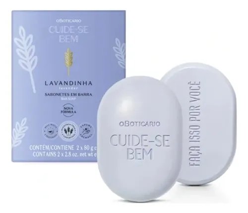 Kit Sabonetes em Barra Cuide-se Bem Lavandinha 2x80g