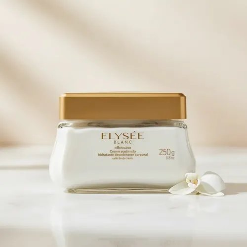 Creme Acetinado Hidratante Desodorante Elysée Blanc 250g