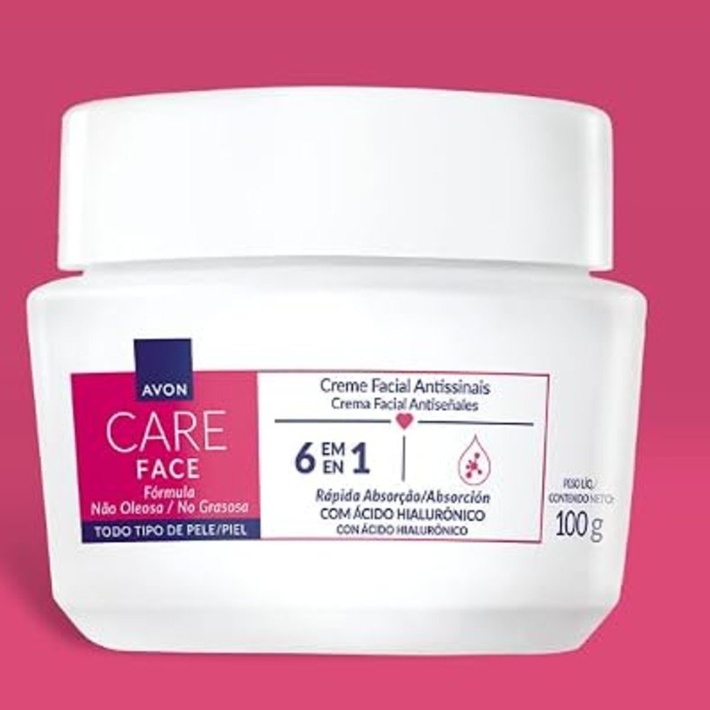 Avon Care Creme Facial Antissinais 6 Em 1