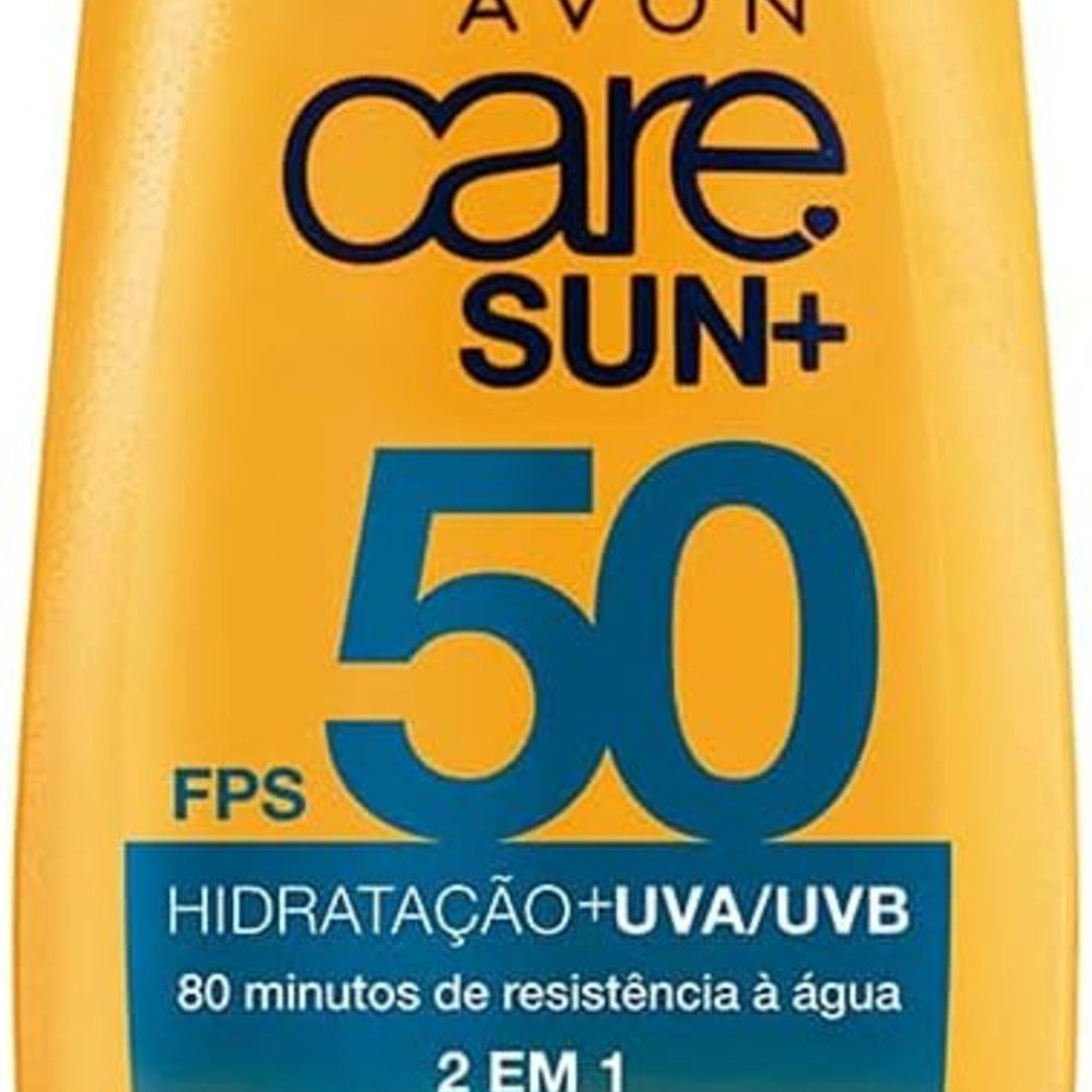 Protetor Solar Rosto e Corpo FPS 50 Avon Care Sun+ 120g