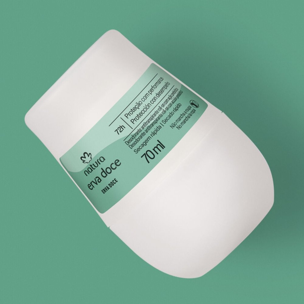Desodorante Antitranspirante Roll-on Erva Doce