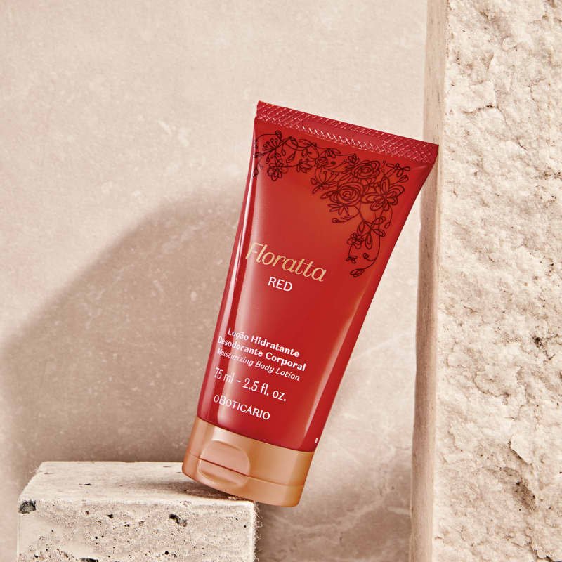 Loção Hidratante Desodorante Corporal Floratta Red 75ml