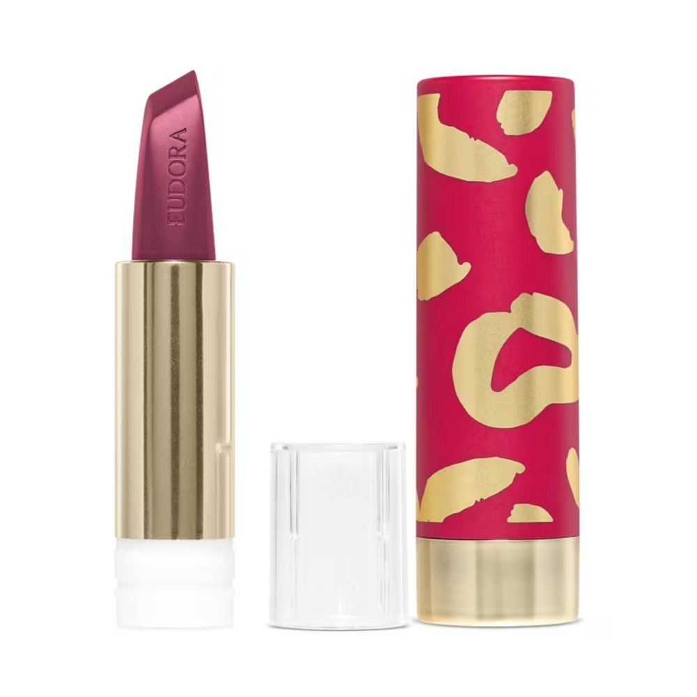 Refil Batom Semi Matte Rosa Autêntico Glam Amulips 3,4g